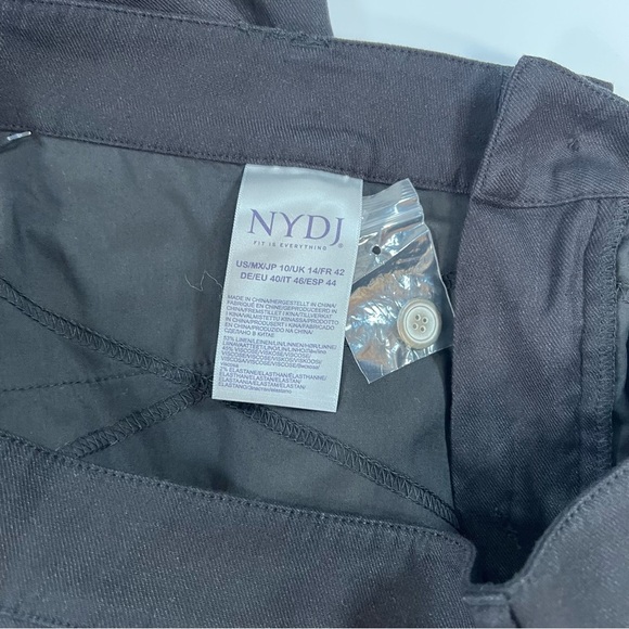 NYDJ The Trouser Pant Black Size 10 NWT | Lift Tuck Technology Classic Work Pant - Picture 8 of 8